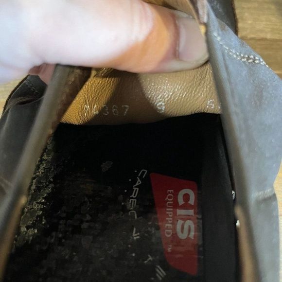 Mens Michael Toschi CIS Carbon Insole Brown Slip On Loafers Shoes Size 9 M GUC‎ - Picture 7 of 7